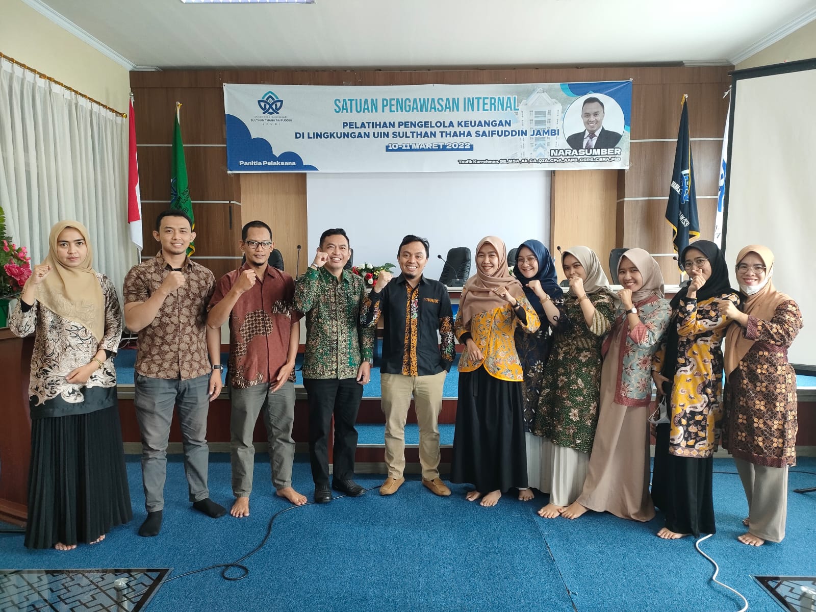 Pelatihan Pengelola Keuangan di Lingkungan UIN STS Jambi
