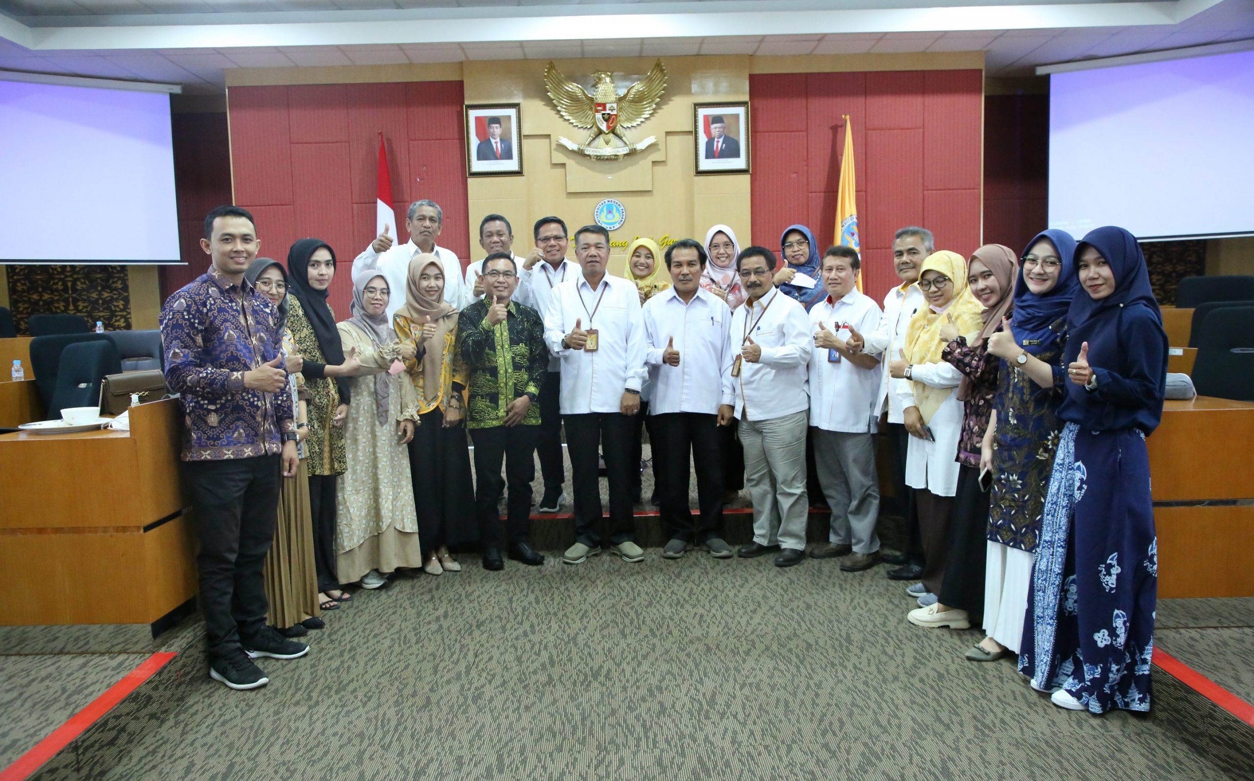 SPI Sulthan Thaha Saifuddin Jambi Benchmarking Pelaksanaan RB ZI-WBBK ke UNP