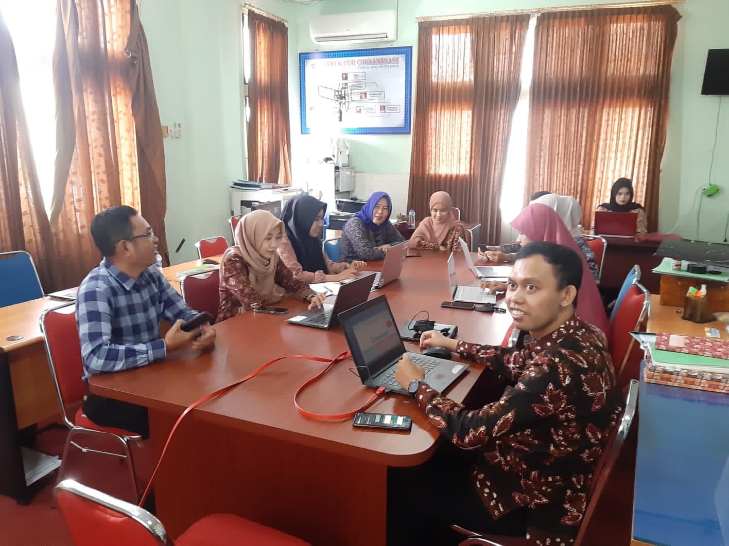 UIN STS JAMBI MELAKUKAN PERSIAPAN UNTUK PENILAIAN MATURITY RATING UNTUK PENILAIAN BLU TAHUN ANGGARAN 2021