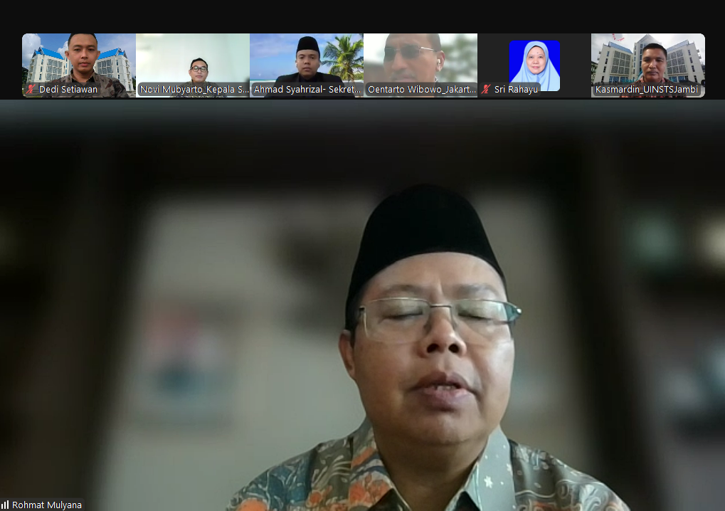 SATUAN PENGAWASAN INTERNAL RAPAT BERSAMA DEWAN PENGAWAS BLU UIN STS JAMBI